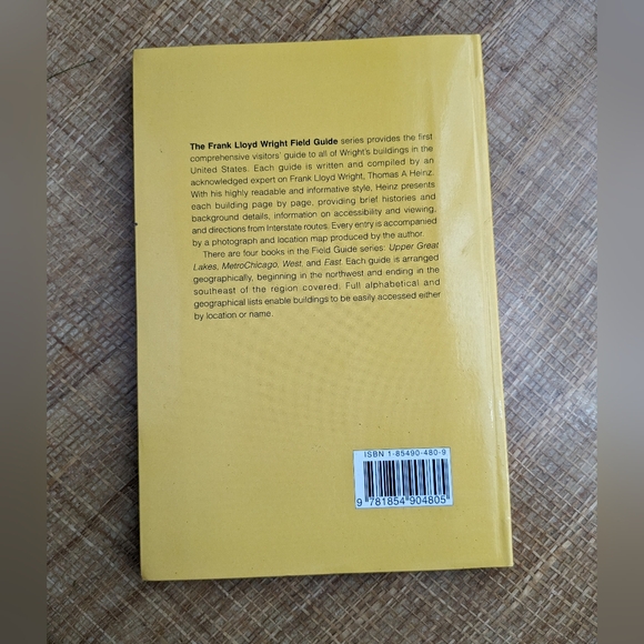 Frank Lloyd Wright Field Guide Vol. 1 - Picture 2 of 8